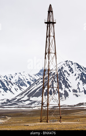 Ny Alesund Svalbard-Archipel, Norwegen. Stockfoto