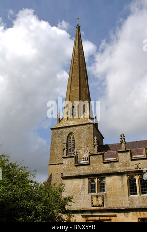 St.-Laurentius Kirche, Mickleton, Gloucestershire, England, Vereinigtes Königreich Stockfoto