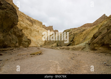 Blick auf den gold Canyon im Death valley Stockfoto