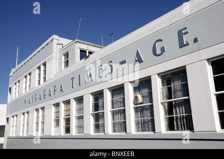 Wairarapa Zeit alter Gebäude In Masterton Neuseeland Stockfoto