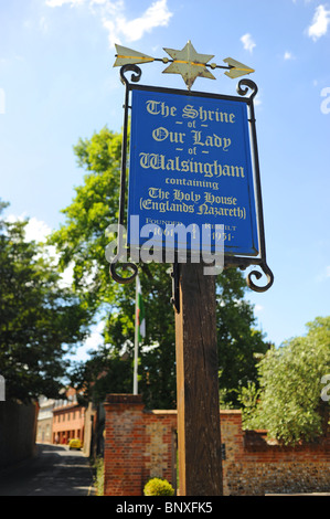 Das Heiligtum unserer lieben Frau von Walsingham gegründet 1064AD und umgebaut 1934 Norfolk UK Stockfoto
