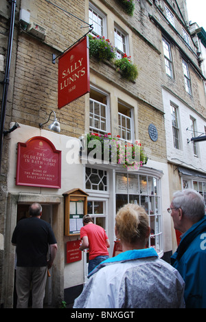 Sally Lunn Teestube im Zentrum von Bath Somerset UK Stockfoto