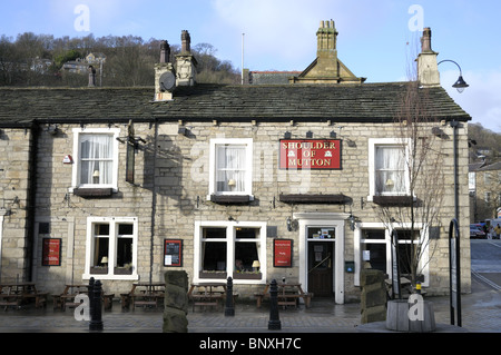 Die Schulter des Hammelfleisch Pub In Hebden Bridge, Yorkshire Stockfoto