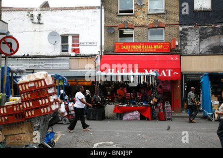 Osten Straßenmarkt, Walworth, London, UK Stockfoto