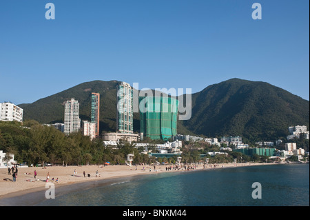 Hong Kong, Repulse Bay Beach. Stockfoto