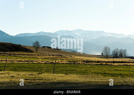 Landschaft, Berge in der Ferne Stockfoto