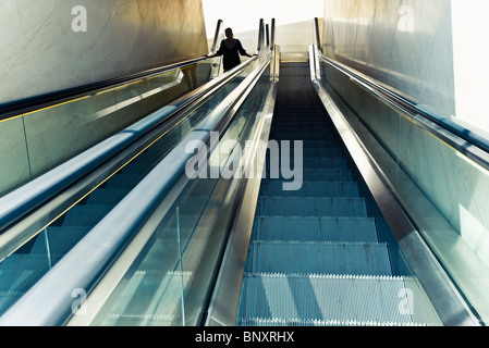 Reiten-Rolltreppe Stockfoto