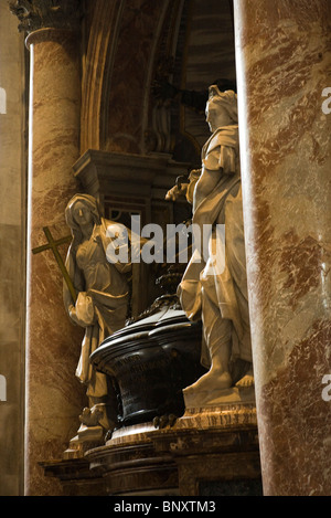 Denkmal für Alexander VIII, Petersdom, Rom, Italien Stockfoto