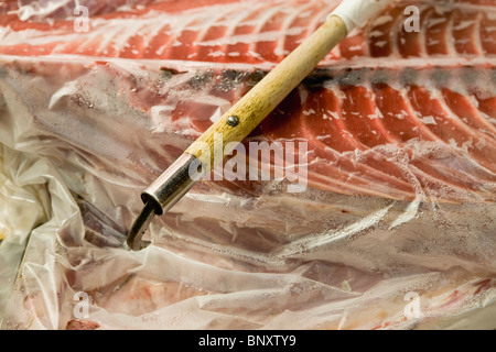 Frischer Fisch im Markt Stockfoto