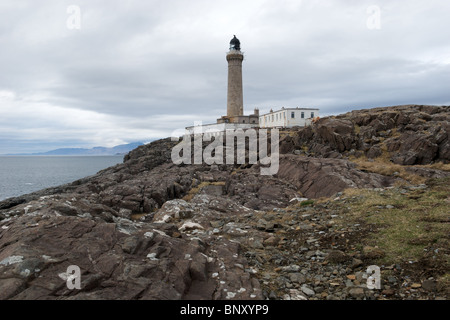 Der Leuchtturm am Ardnamurchan Point, Schottland, Großbritannien Stockfoto