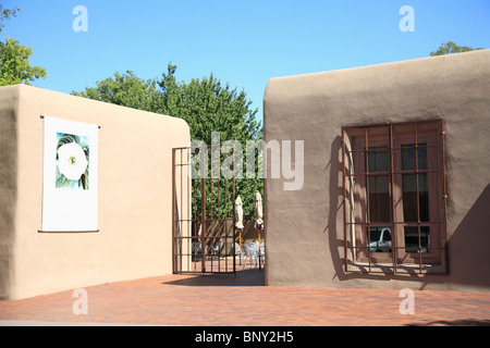 Georgia O' Keeffe Museum in Santa Fe, New Mexico, USA Stockfoto