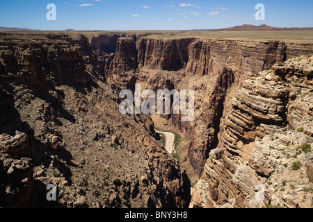 Grand-Canyon-Nationalpark USA - Little Colorado River Schlucht östlich der größte Canyon in der Nähe von Cameron Arizona Stockfoto