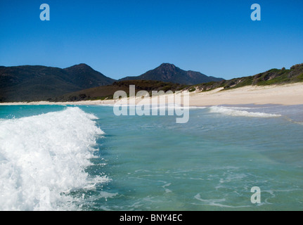 Wineglass Bay. Freycinet National Park, Tasmanien, Australien. Stockfoto