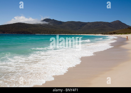 Wineglass Bay. Freycinet National Park, Tasmanien, Australien. Stockfoto