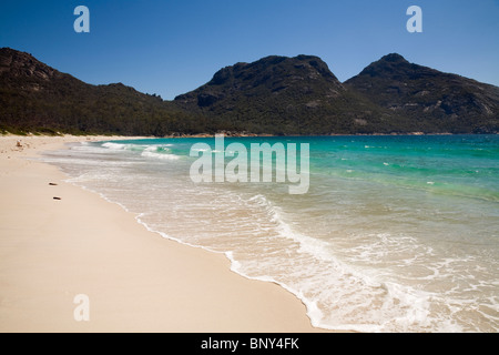 Wineglass Bay. Freycinet National Park, Tasmanien, Australien. Stockfoto