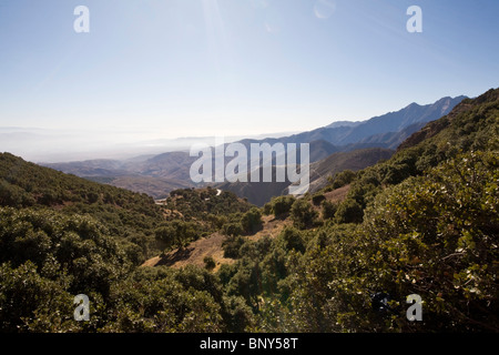 Hohen Atlas-Gebirge, den Tizi n'Test Pass Stockfoto