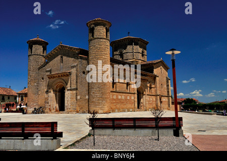 Spanien, Jakobsweg: Iglesia de San Martin in Fromista Stockfoto