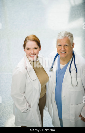 Ärztliche Kollegen, portrait Stockfoto
