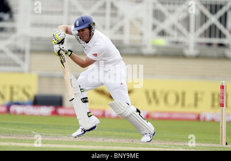 EOIN MORGAN ENGLAND & MIDDLESEX CCC ENGLAND & MIDDLESEX CCC TRENT BRIDGE NOTTINGHAM ENGLAND 29. Juli 2010 Stockfoto