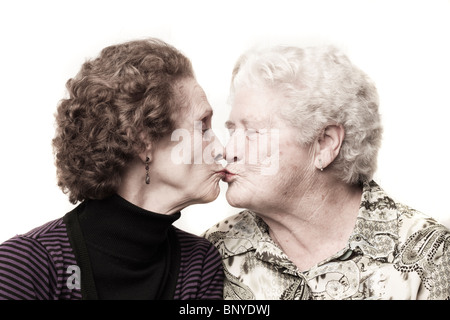 Schwestern Stockfoto