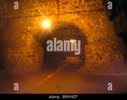 Cape Coast Ghana Cape Coast Castle Slave Dungeons Stockfoto