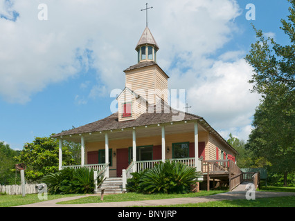 Lafayette Parish, Louisiana Vermilionville Cajun / Creole & Folklife Heritage Park, Darstellung Acadiana 1765 bis 1890 Stockfoto