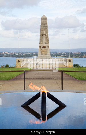 Kriegerdenkmal im Kings Park. Perth, Western Australia, Australien. Stockfoto