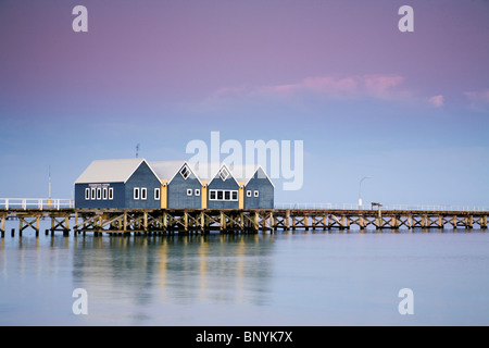 Busselton Jetty.  Busselton, Geographe Bay, Western Australia, Australien. Stockfoto