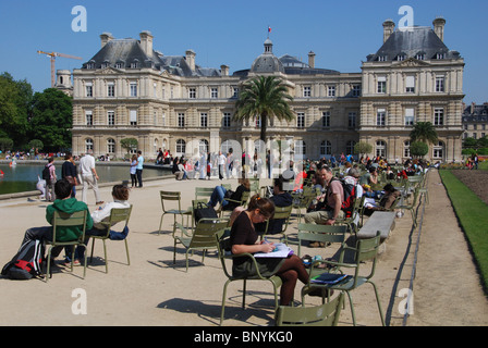 Jardin du Luxembourg Paris Frankreich Stockfoto