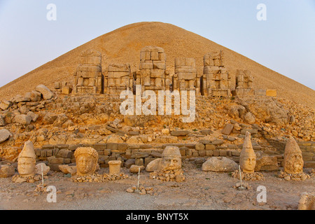 Ostwand des Mount Nemrut, Türkei Stockfoto