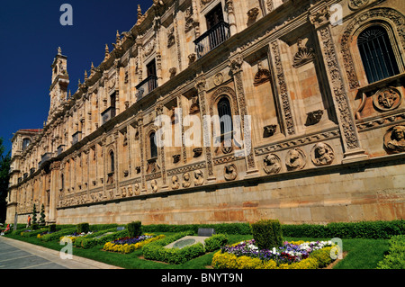 Spanien, Jakobsweg: Hotel Parador San Marcos in León Stockfoto