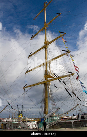 Hartlepool 2010 Tall Ships Race, Dorf und Marina, Teesside, North Yorkshire, Großbritannien Stockfoto