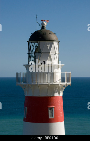 Leuchtturm, Cape Palliser, Wairarapa, Nordinsel, Neuseeland Stockfoto