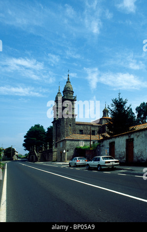 Galizien Spanien Padron pilgernde Kirche auf dem Weg nach Santiago De Compostela-Camino Del Santiago Stockfoto