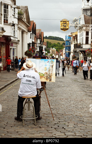 Guildford High Street. Stockfoto