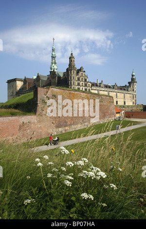 Schloss Kronborg, Helsingør, Seeland, Dänemark Stockfoto