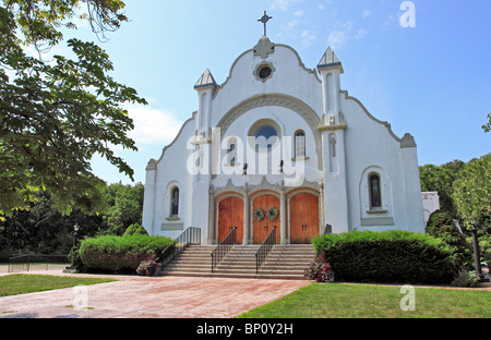 St. Patrick Roman Catholic Church, Bend, Long Island NY Stockfoto