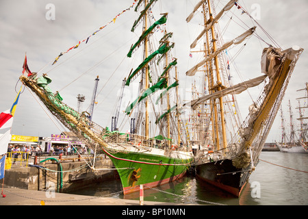 Tall Ships Race 2010, Hartlepool, Cleveland, Nord-Ost-England, UK Stockfoto