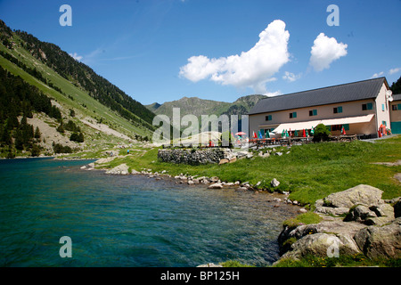 Frankreich, Midi-Pyrenäen, Hautes-Pyrénées, Cauterets (Pyrénées Nationalpark) Gaube See Stockfoto