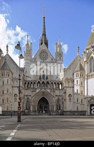 Royal Courts of Justice, Strand, London, England, UK, Europa Stockfoto