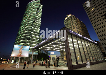 Deutschland, Berlin, Potsdamer Platz Station Stockfoto
