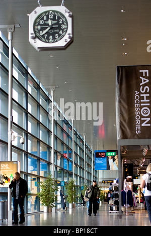 Innenansicht der Flughafen Arlanda, Schweden. Stockfoto