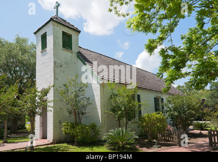 Louisiana, Lafayette Parish, Acadian Village, living History Museum in New Hope Chapel Stockfoto