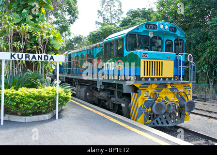 Kuranda Zug Stockfoto