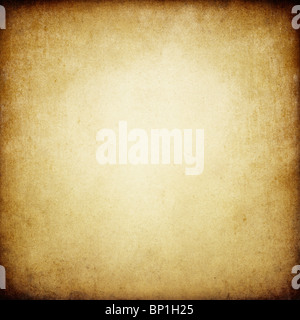 Die Textur des alten Vintage verbrannten Papier. Mit Platz für Text oder Bild. Stockfoto