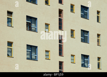 Wohnstadt Carl Legien Wohngebiet, Wohnsiedlungen, UNESCO-Weltkulturerbe, Prenzlauer Berg, Pankow, Berlin, Deutschland. Stockfoto