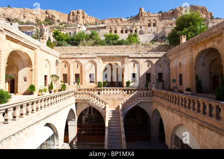 Sahtana Ailesi Evi Residenz, als ein Postamt in der alten Stadt Mardin, Türkei Stockfoto