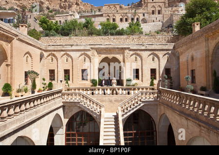 Sahtana Ailesi Evi Residenz, als ein Postamt in der alten Stadt Mardin, Türkei Stockfoto