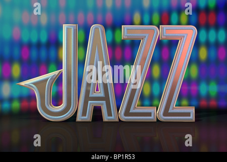 abstrakte jazz-Background-musical-Bühne Stockfoto
