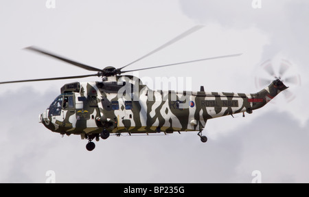 ZF115 Royal Navy Westland Sea King HC4 Hubschrauber Stockfoto